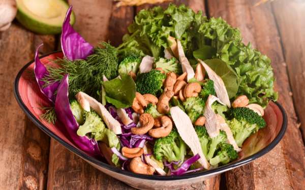 Broccoli Salad with Chicken
