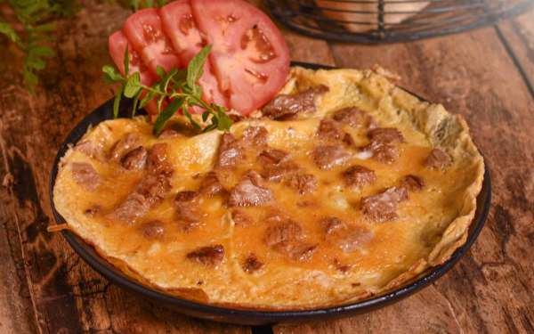 Eggs with Meat
