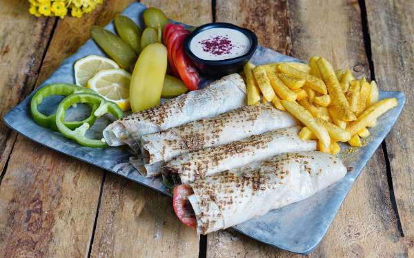 Meat shawarma fingers