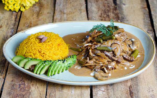Beef Stroganoff
