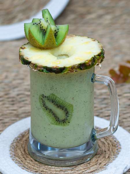 kiwi and pineapple