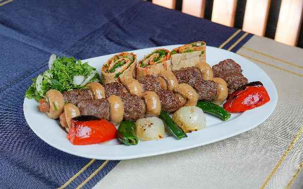 Mushroom kebab
