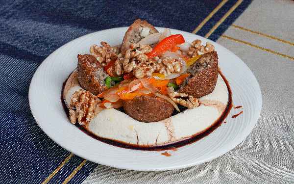 kibbeh with chickpeas