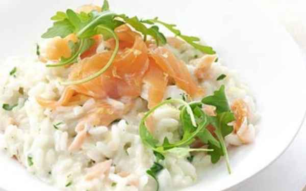 Seafood risotto